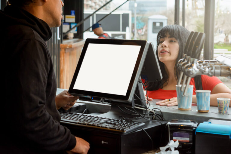 Restaurant EPOS machine