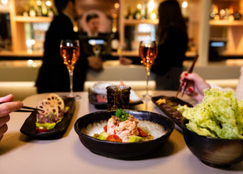 Laurent Perrier Champagne Bar – Tasting Plates, Drinks and People
